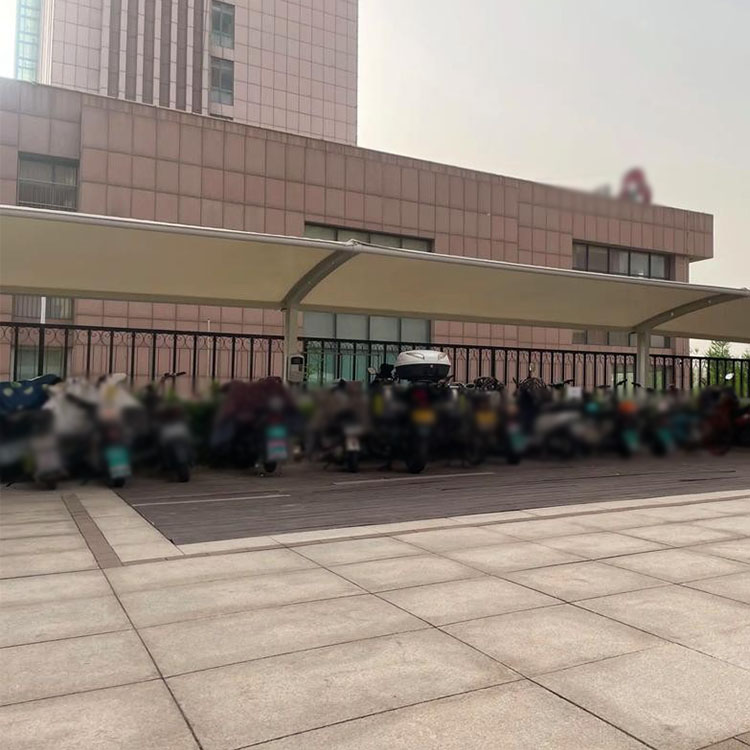 新邵县膜结构电动车棚